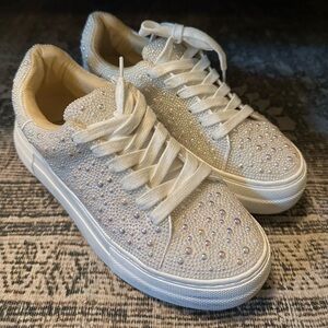 Betsy Johnson Ivory Sneakers